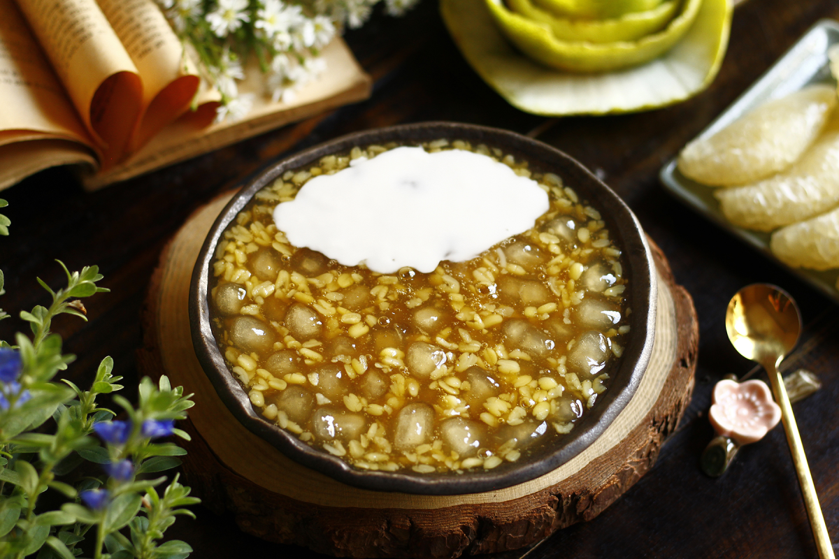 Cách nấu chè bưởi không bị đắng